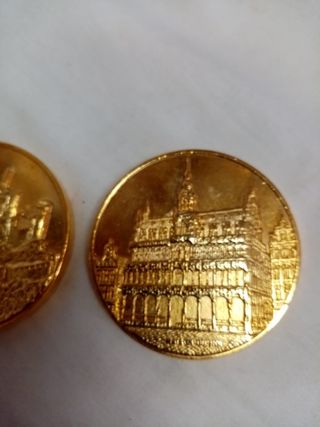 Lote 2 medallas Luxemburgo