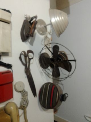 Ventilador plancha flexo teléfono