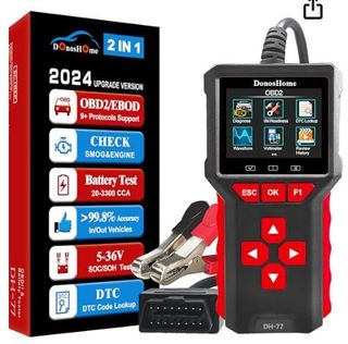 Probador de Batería 5-36V 20-3300CCA Escáner OBD2