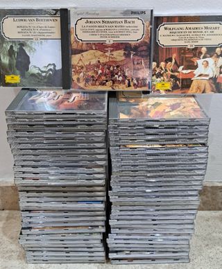 Fantástica colección de 60 CD,s de música clásica.