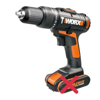 Worx Avvitatore + Valigetta Assortita