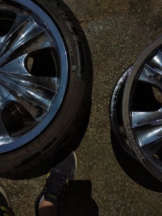 Llantas cromadas 17"