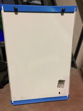 pizarra clase color blanco