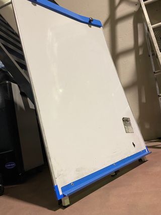 pizarra clase color blanco