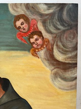 San Antonio de Padua con el niño Jesús .
