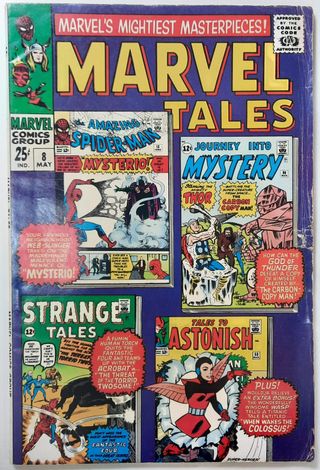 Cómic original USA Marvel Tales, #8, 1967