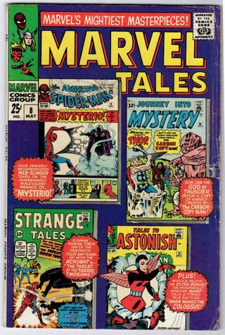 Cómic original USA Marvel Tales, #8 | 1967