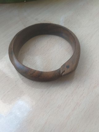 Pulsera madera serpiente