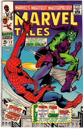 Cómic original USA Marvel Tales, #12, 1967