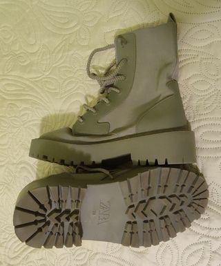 BOTINES ZARA NUEVO TALLA 36.