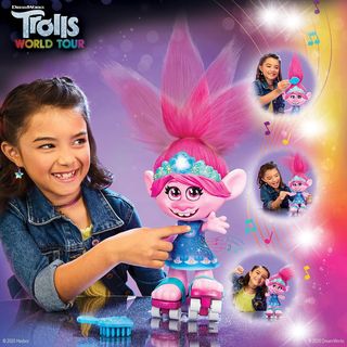 Muñeca Poppy de la película Trolls