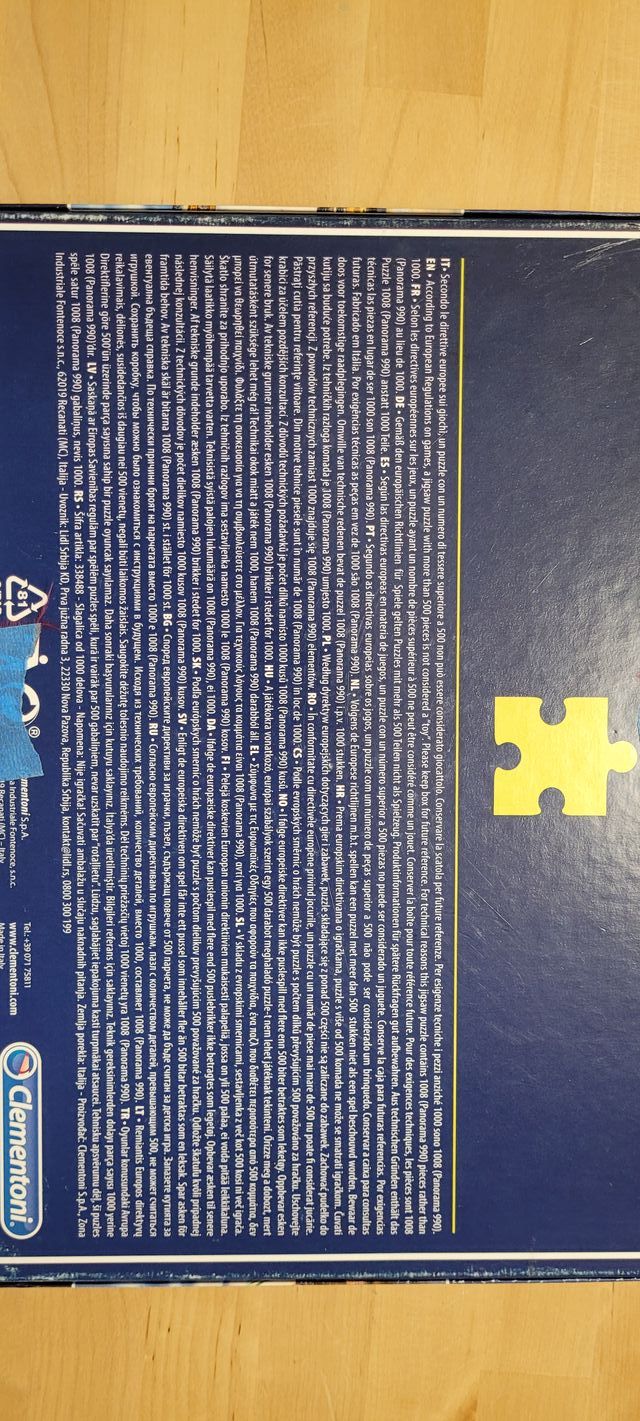 Puzzle de 1000 piezas