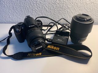 Nikon D3000 Completo (En buen estado)