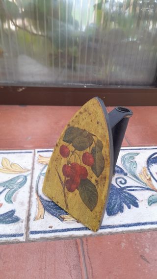 plancha antigua restaurada.