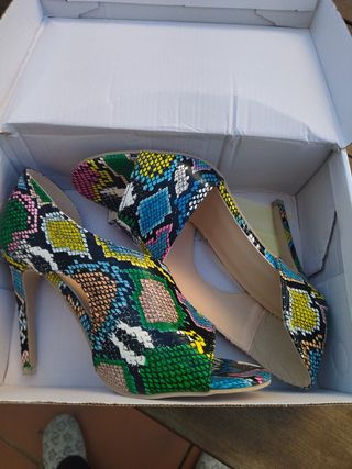 Zapatos tacón 38