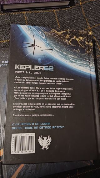 Kepler 62 , libros de aventuras