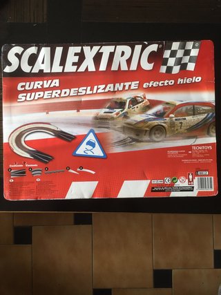 scalextric curva superdeslizante
