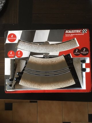 scalextric curva superdeslizante
