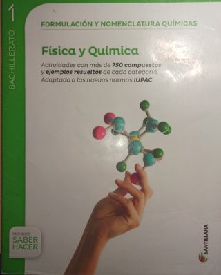 Formulación y nomenclatura químicas.
