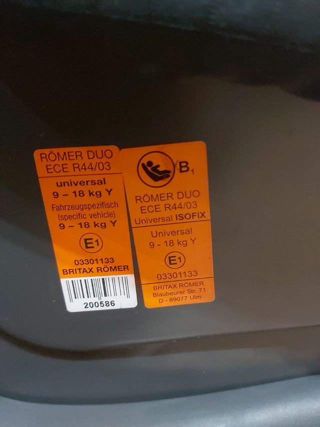 Silla de coche ROMER