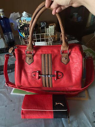 juego bolso y cartera a juego nuevos