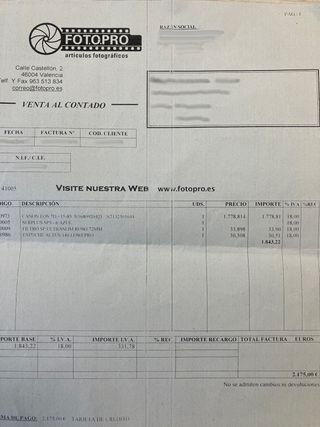 Cámara Canon 7D + lenteCanon 18-85 EF-S 1:3’5-5’6