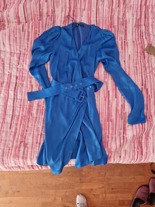Abito Zara blu elettrico