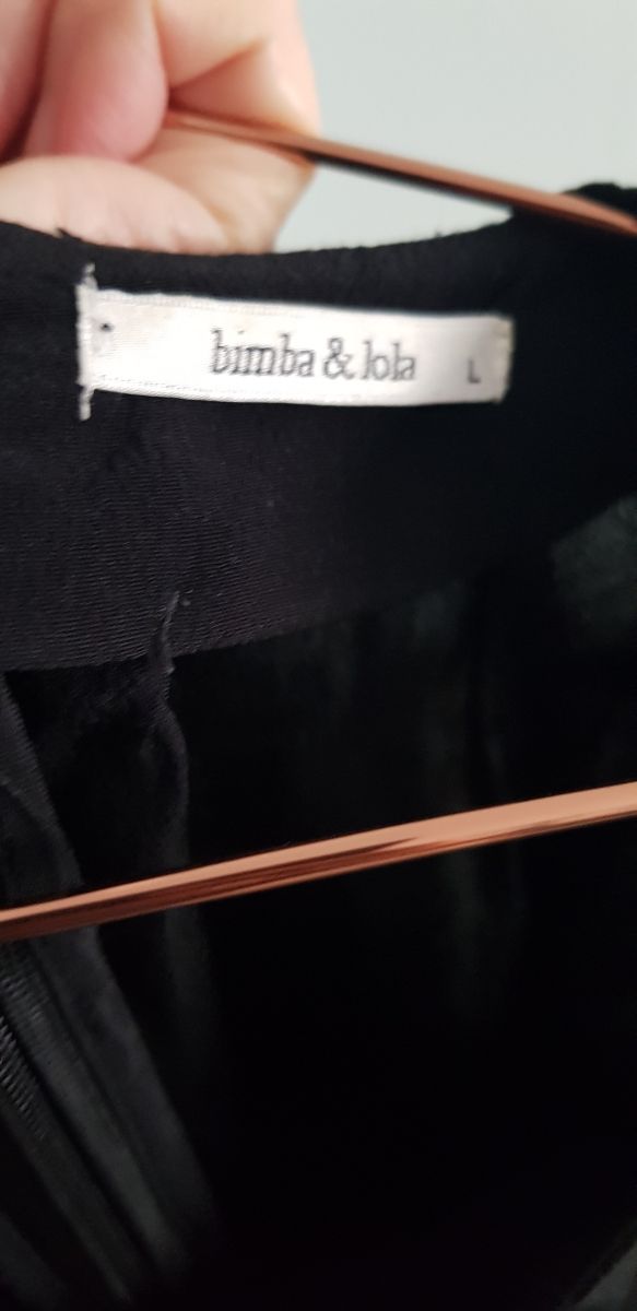 Camisa negra, bimba & lola