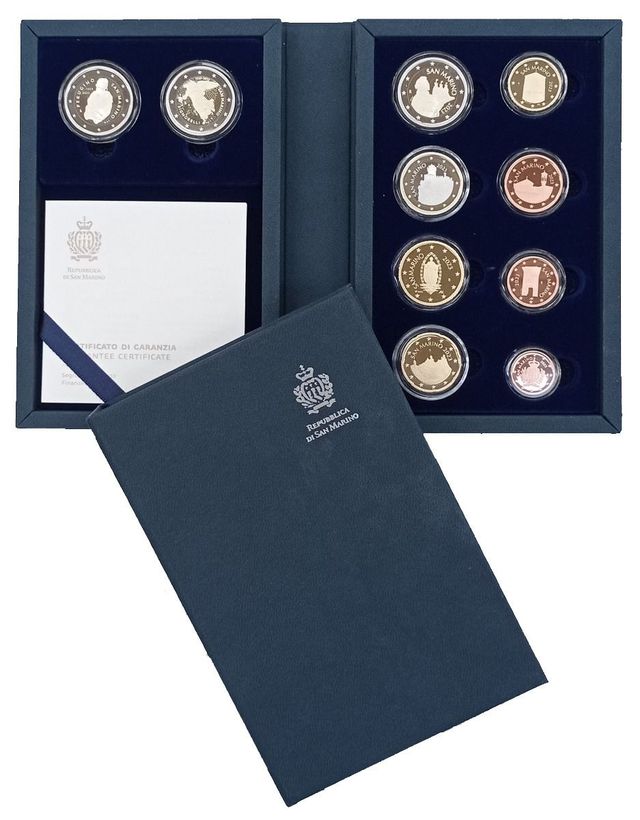 Euro San Marino 2023 divisionale proof