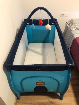 Cuna de viaje INCLUIDO colchón enrrollable!