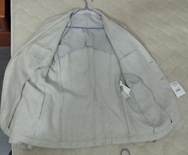 Americana Lino hombre nueva