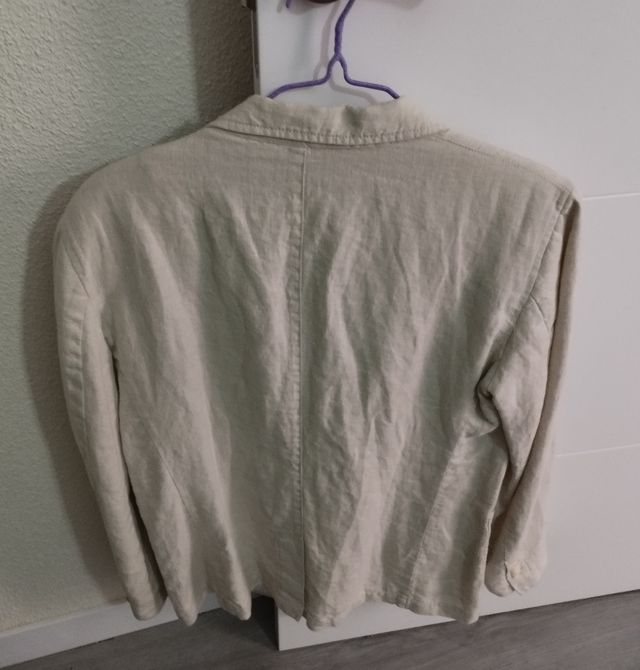 Americana Lino hombre nueva