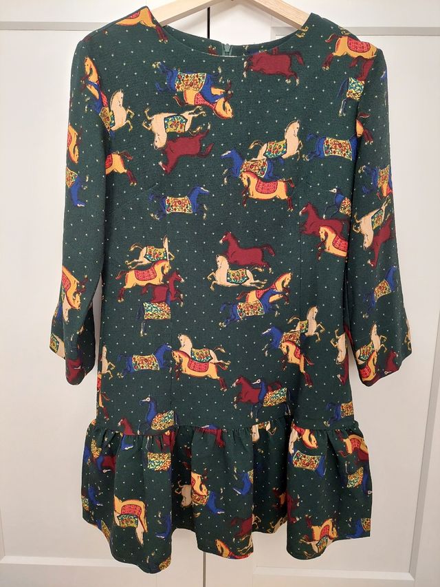 Vestido estampado Minueto