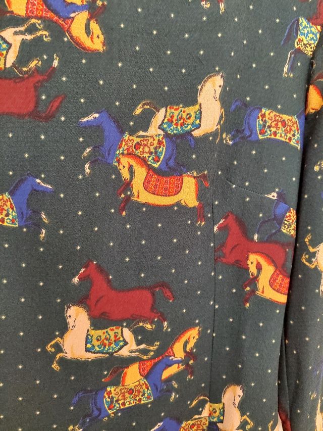 Vestido estampado Minueto