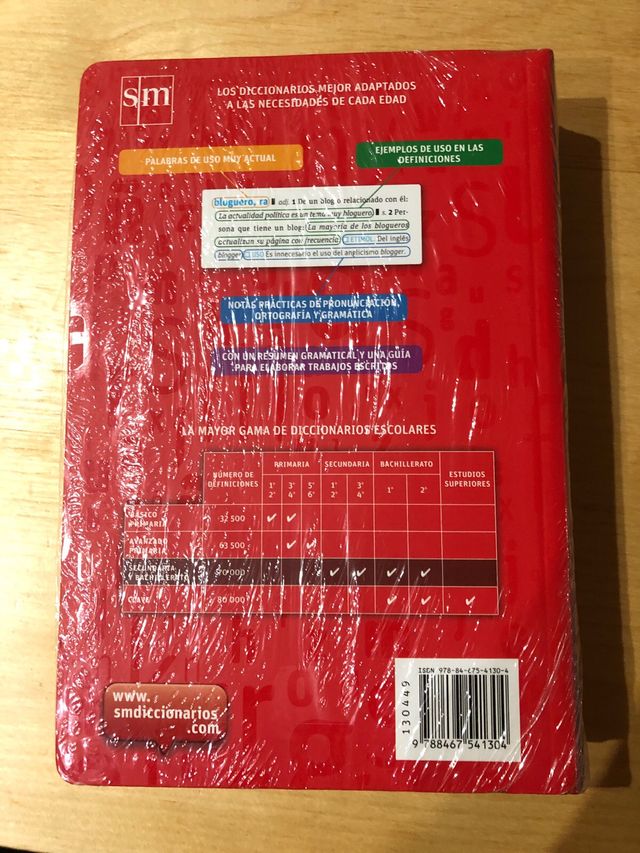 Diccionario Secundaria y Bachillerato