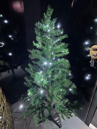 albero di natale piu luci 150cm