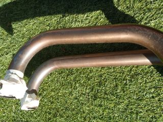 Colector escape BMW F800GT dañado