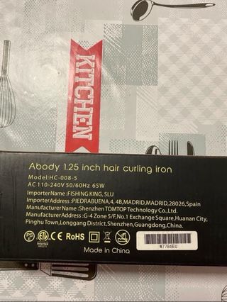 Abody Rizador de pelo