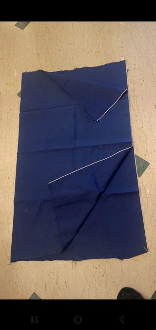 Tessuto blu