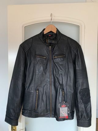 Chaqueta moto piel BSTAR