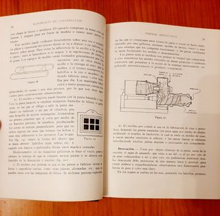 Libro antiguo materiales de construccion