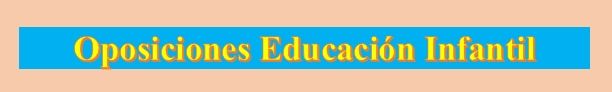 Oposiciones Infantil