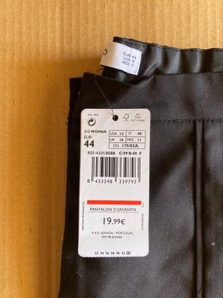 Pantalón Mango talla 44
