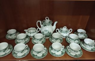 Juego de café de la Cartuja de Sevilla