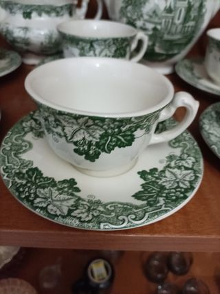 Juego de café de la Cartuja de Sevilla