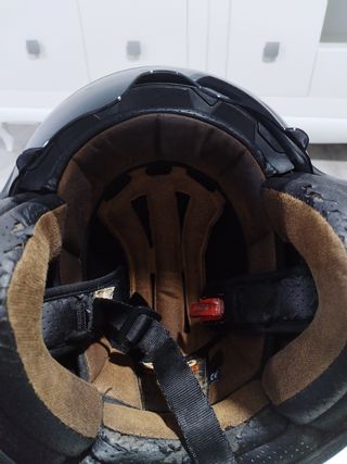 Casco Jet Shiro SH-235 Scratched Chrome