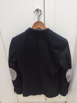 CHAQUETA AMERICANA AZUL ZARA 