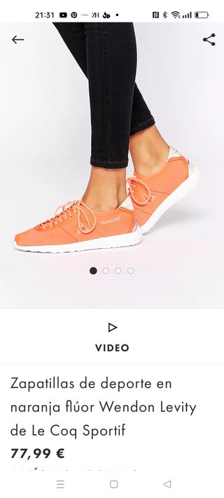 Zapatilla le cop sportif nuevas. N39 