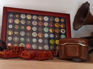 Colección de chapa de cava