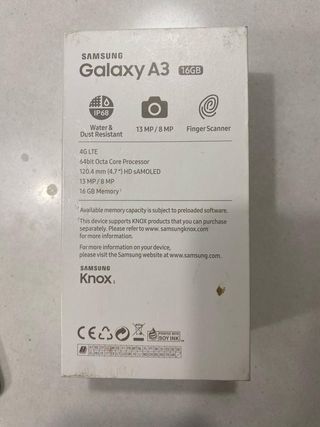 Samsung Galaxy A3 2017 oro